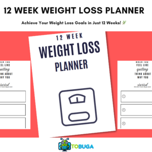 12 Week Weight Loss Planner