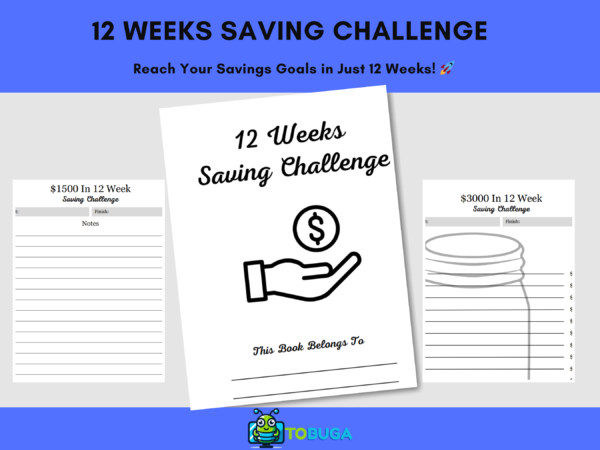 12 Weeks Saving Challenge