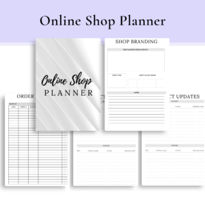 Online Shop Planner