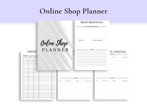 Online Shop Planner