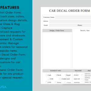 Order Forms Bundle