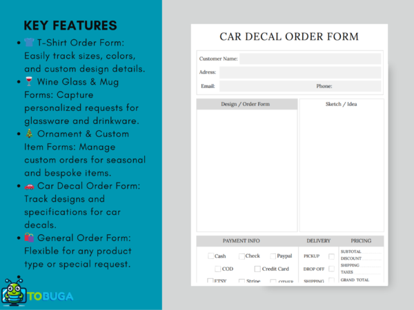 Order Forms Bundle