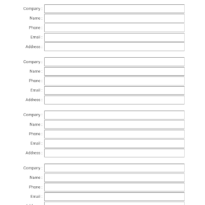 Contact List