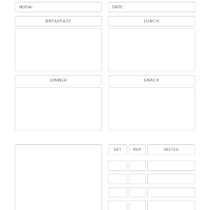 Fitness Planner