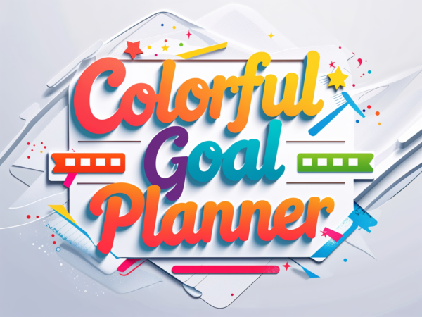 Goal Planner Colorful