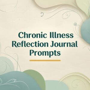 Chronic Illness Reflection Journal Prompts