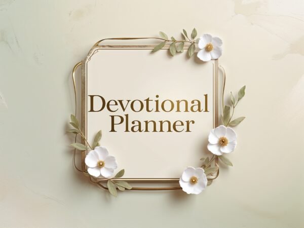 Devotional Planner