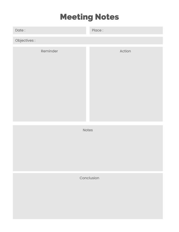 Meeting Notes 2