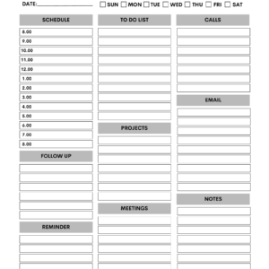 Office Tasks Planner