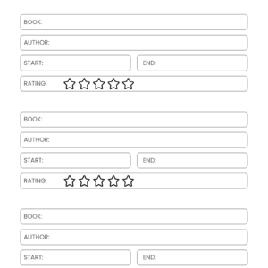 READING LOG