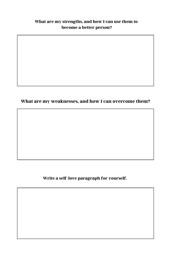 Self Love Workbook