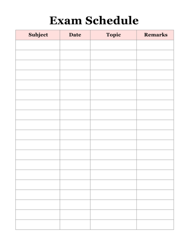 Teacher Planner