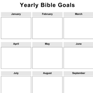 Devotional Planner